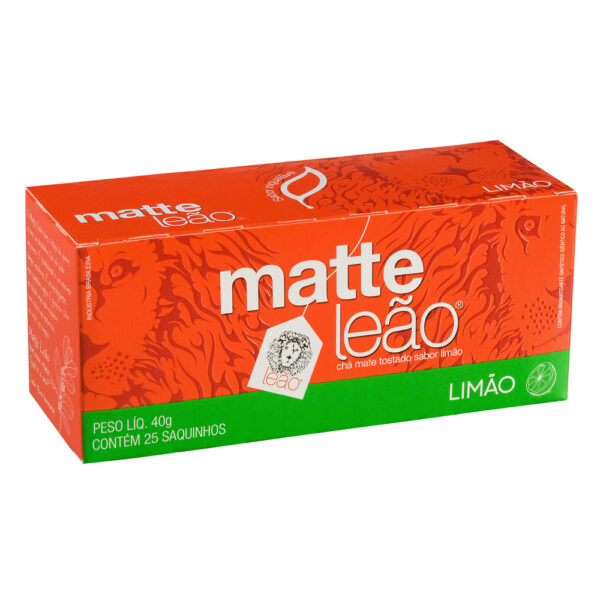Chá Matte Leão Cx C/25 Un 1,6g Limão Ref. 1202