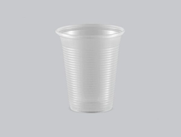 Copo Plástico 180ml C/ 100 UN ABNT (PS) Translúcido Copaza