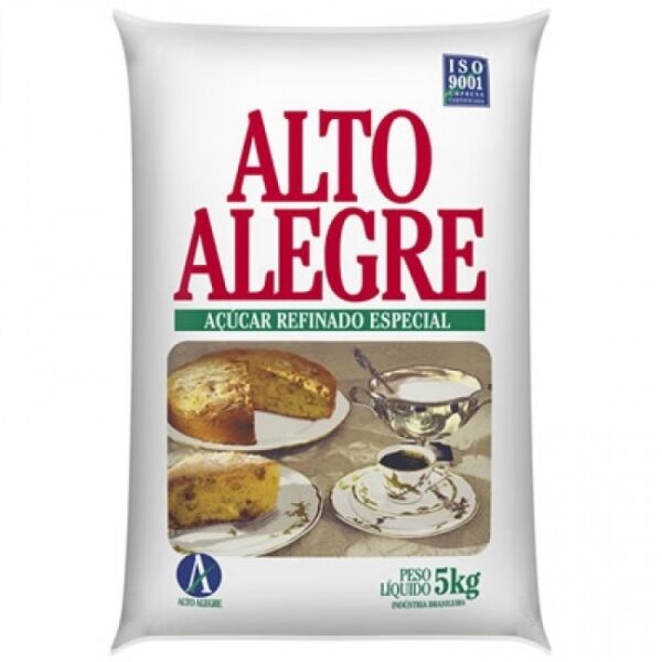 Açúcar Refinado 5kg Alto Alegre