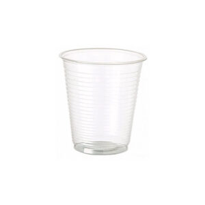 Copo Plástico 180ml C/ 100 UN ABNT (PS) Transparente Rosso - Image 2