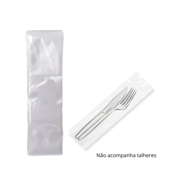 Saco Plástico 6X23 C/500Un Talheres Flexiplast