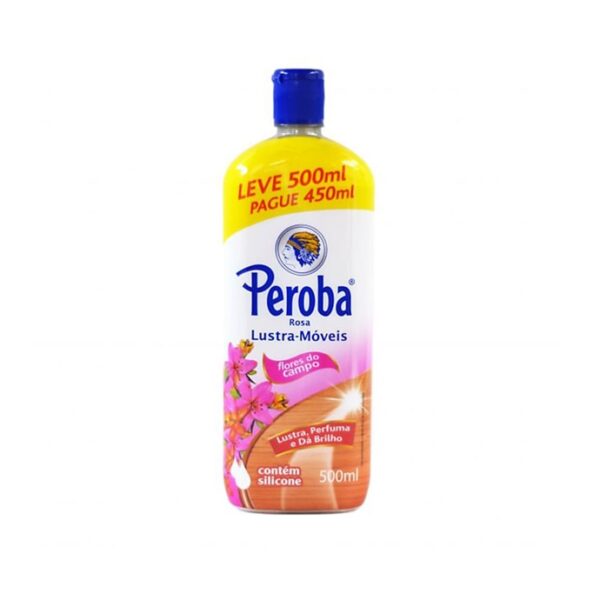 Lustra Móveis 500ml Flores do Campo Peroba
