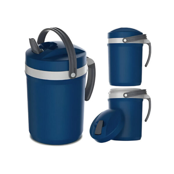 Jarra Térmica 2,5L Fliptop Azul Tech Termolar Ref. 57078