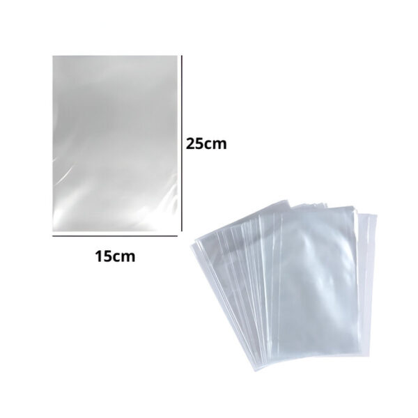 Saco Plástico 15x25x015 C/ 100 UN Flexiplast