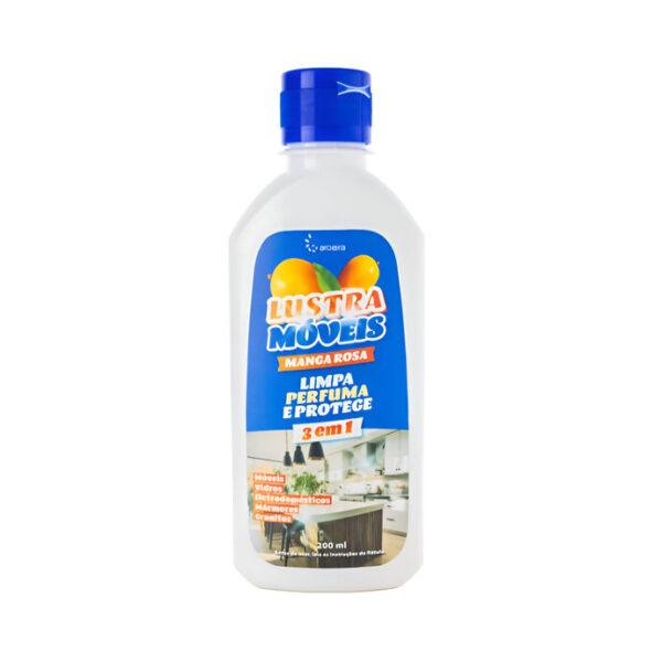 Lustra Móveis Aroeira Manga Rosa 200ml Polwax