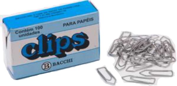 Clips 0 Galvanizado 100 UN Bacchi