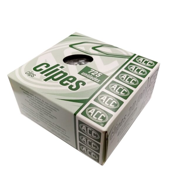 Clips 2/0 Galvanizado 500g ACC
