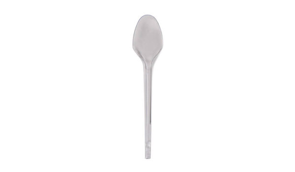 Colher De Sobremesa C/ 50 UN Transparente Strawplast