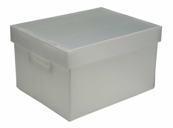 Caixa Organizadora Box Plus Média Cristal Polibras Ref. 229