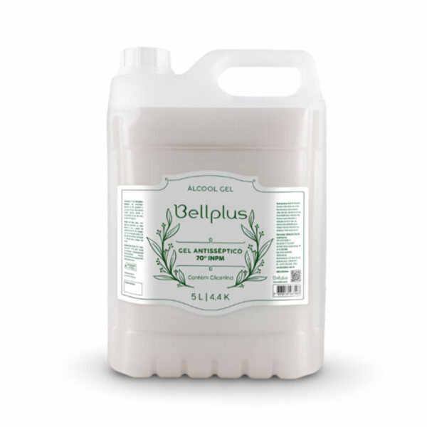 Álcool Gel 5L Antisséptico 70 Graus Bellplus
