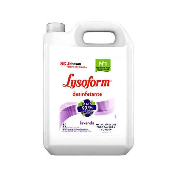Limpador Lysoform Lavanda 5L Johnson