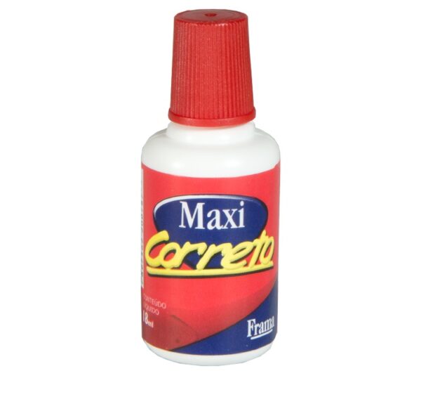 Corretivo Líquido 18ml A Base D´Agua Maxi Frama