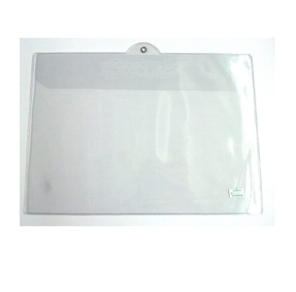 Envelope Plástico Cristal Com Aba Horizontal E Ilhós Santo Antônio