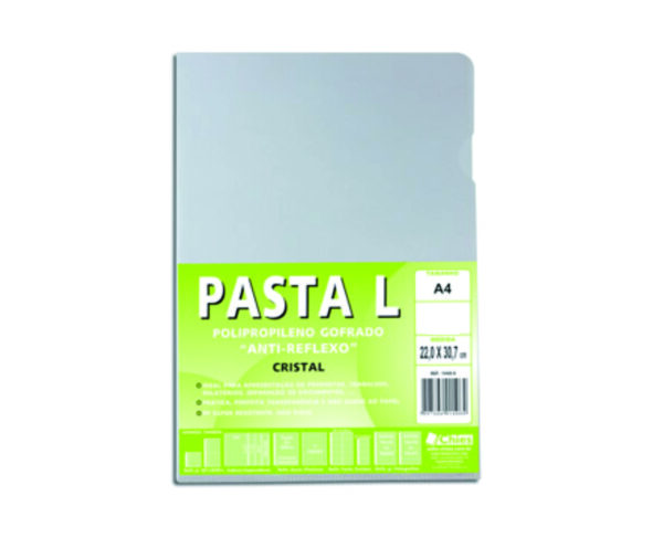 Pasta L A4 Cristal Gofrado Chies Ref. 1440