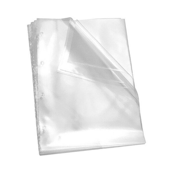 Saco Plástico Ofício Sem Furo Com 100 UN 24x33cm Flexiplast