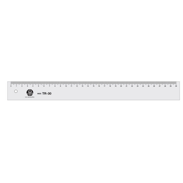 Régua 30cm PVC Trident Ref. Tr30