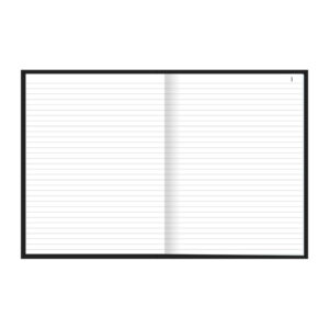 Livro Ata Com 100 Fls. Sem Margem 200x298mm Preto Tilibra Ref. 120596 - Image 2
