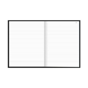 Livro Ata Com 50 Fls. Sem Margem 202,5x30mm Preto Tilibra R. 120588 - Image 2