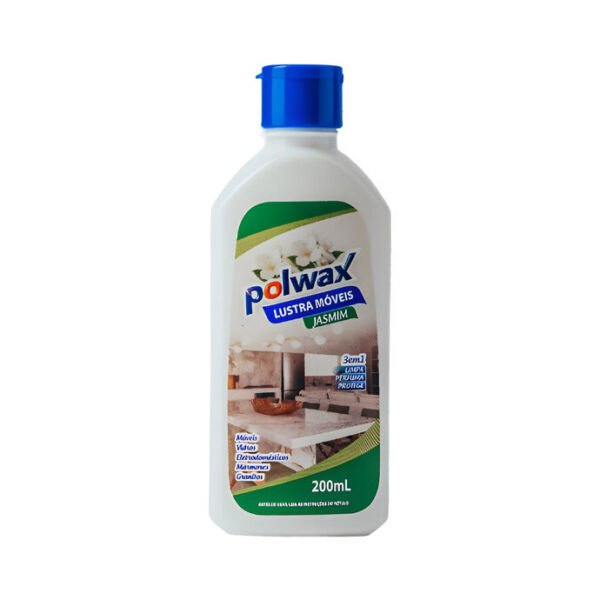 Lustra Móveis 200ml Jasmim Polwax