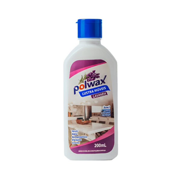 Lustra Móveis 200ml Lavanda Polwax