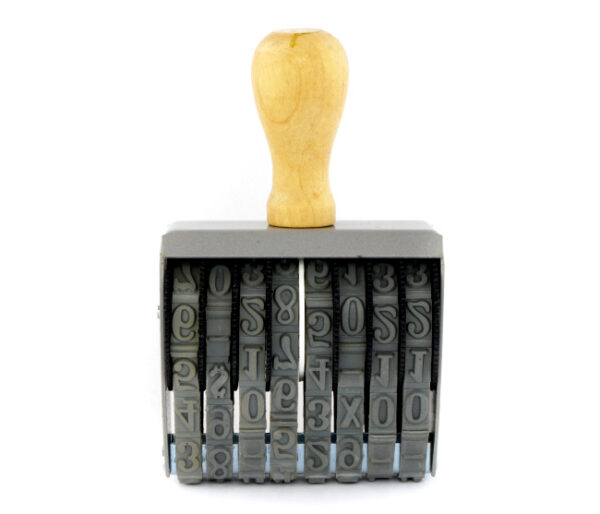 Carimbo Numerador De 8 Fitas 10mm Carbrink Ref. 82
