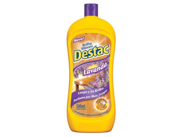 Lustra Móveis 500ml Lavanda Destac
