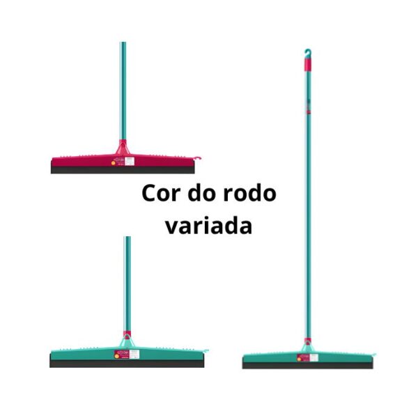 Rodo De Borracha Média Máxima Aderência Cabo Concept Noviça Ref. 1302