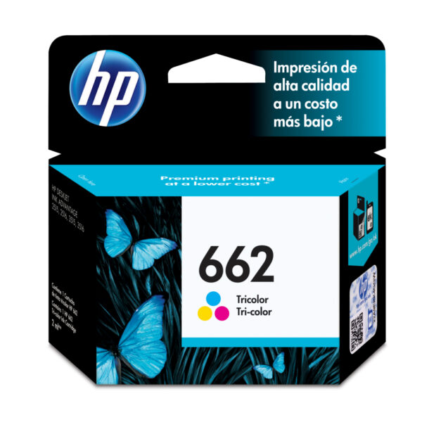 Cartucho HP Cz104Ab Tricolor HP 662