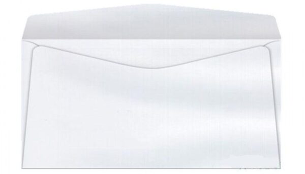 Envelope 114x229mm 75g Sem CEP Branco Foroni