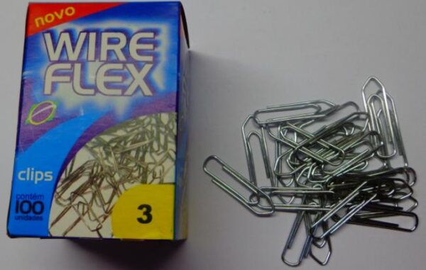 Clips 3 Galvanizado 100 UN Wire Flex