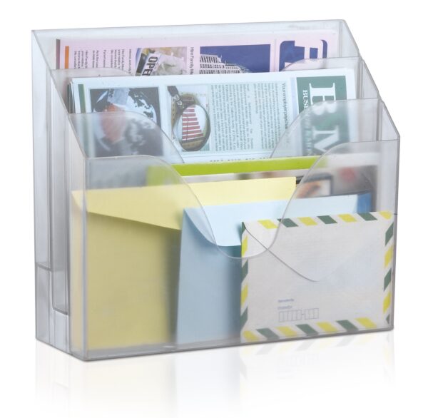 Organizador Para Mesa E Parede Horizontal Cristal Waleu Ref. 840