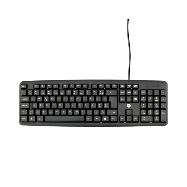Teclado Com Fio USB Preto Bright Ref.0014