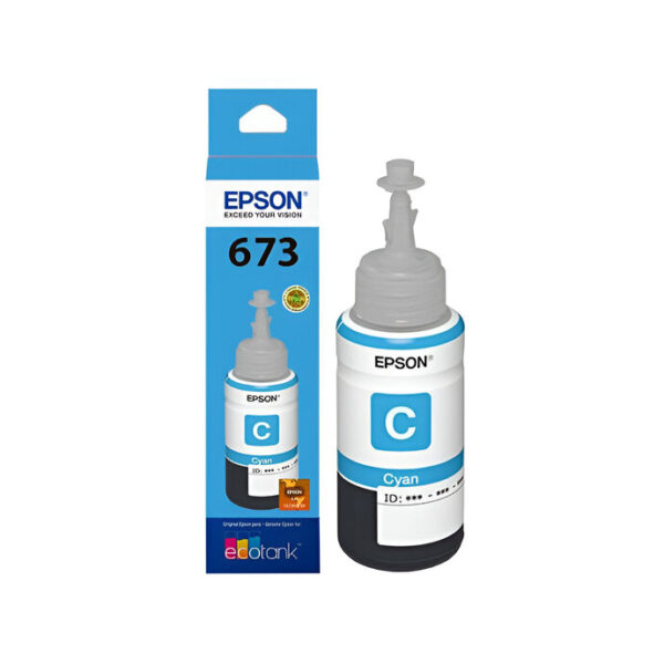 Refil Tinta Para Cartucho L800 T673220-Al Azul 70ml Epson