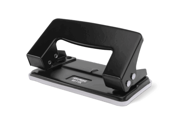 Perfurador Metal Com 2 Furos Para 10 Fls. Maxprint Ref. Mx-P10C