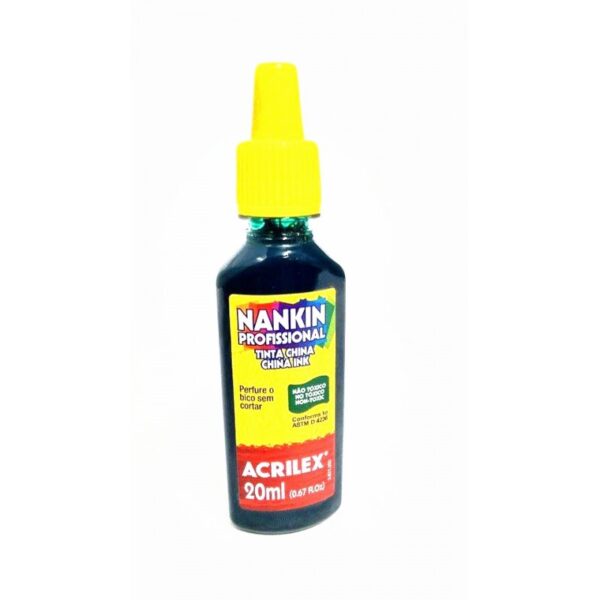 Tinta Nankin 20ml Verde Bandeira Acrilex