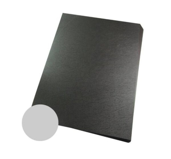 Capa PVC A3 Preta Fosca (Tipo Couro)