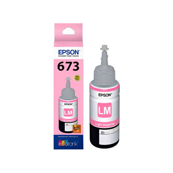Refil Tinta Para Cartucho T673620 Magenta Claro 70ml Epson