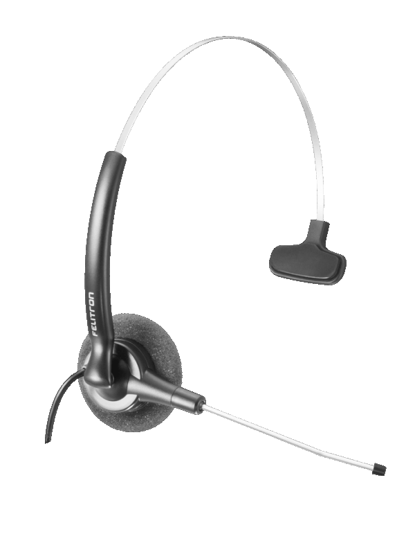 Fone Headset Stile Compact Black RJ09 Felitron