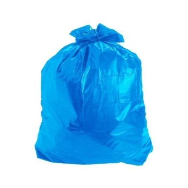 Saco Para Lixo 200L Azul Com 50 UN Extra Super Reforçado