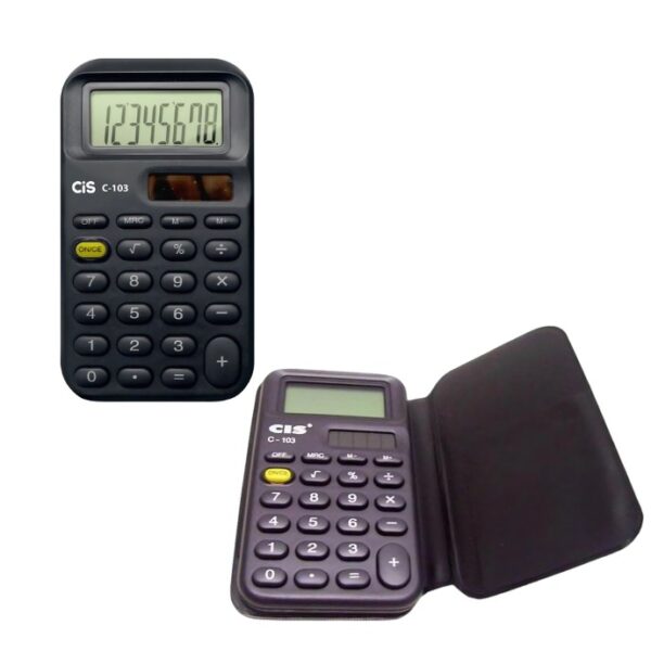 Calculadora De Bolso 8 Dígitos Com Capa Sertic Ref. C103