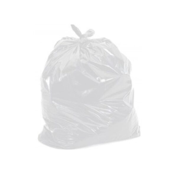 Saco Para Lixo 20L Branco Com 100 UN Econômico