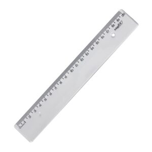 Régua 20cm Plástica Cristal Waleu Ref. 10270005