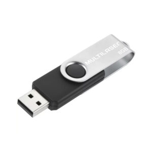 Pen Drive 8gb Twist Preto Multilaser Ref. Pd587 - Image 2