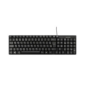 Teclado Com Fio USB Básico Slim Preto Multilaser Ref. TC193