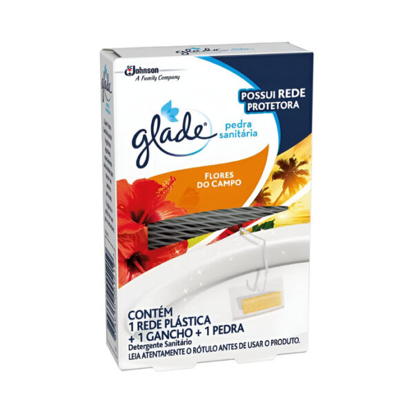 Pedra Sanitária Rede De Proteção E Gancho 25g Flores do Campo Glade