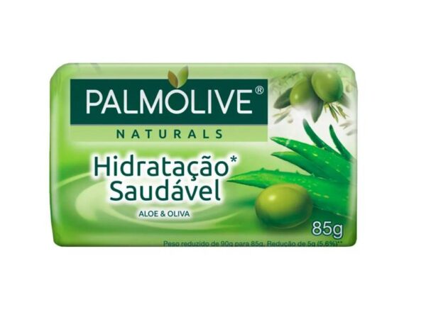 Sabonete Em Barra 85g Hidratação Saudável Aloe e Oliva Palmolive