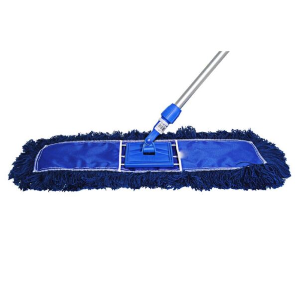 Mop Pó 40cm Conjunto Euro Cabo Alumínio Sem Rosca Bralimpia Ref. Cj40E