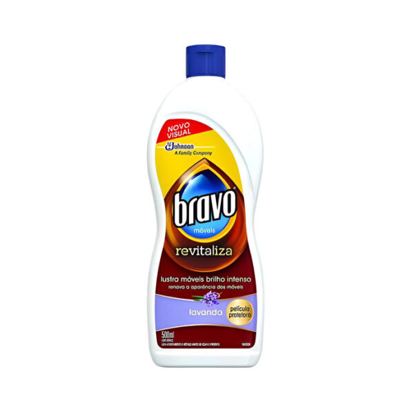 Lustra Móveis 200ml Lavanda Máximo Brilho Bravo Johnson