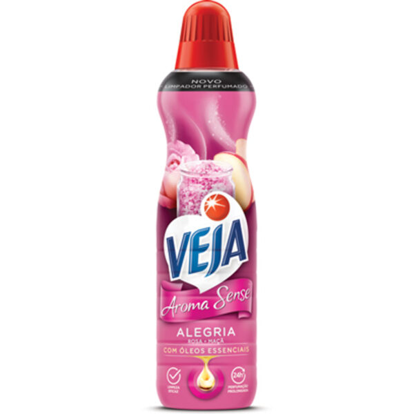 Limpador Perfumado 500ml Alegria Aroma Sense Veja