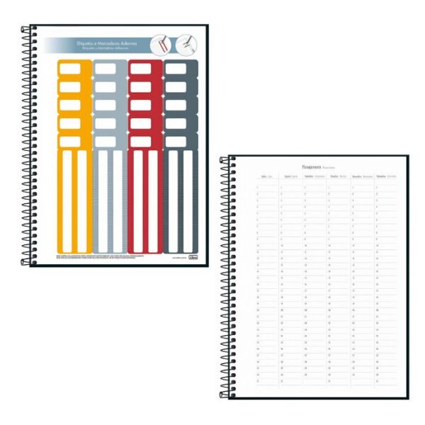 Caderno Espiral Capa Dura 80 Fls. Organizer Profissional Tilibra - Image 2